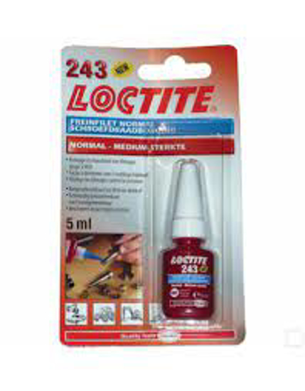 Afbeeldingen van LOCTITE SCHROEFDRBORGING 243-10 ML