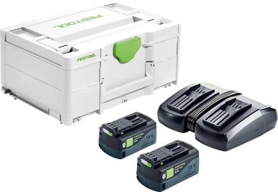 Afbeeldingen van FESTOOL ENERGIE SET SYS 18V 2X5,0/TCL6DUO