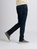 Afbeeldingen van 247 PALM SLIM S08 - MODERN FIT, SLIM LEG, SAND BLASTED DARK BLUE STRETCH DENIM,W32-L34