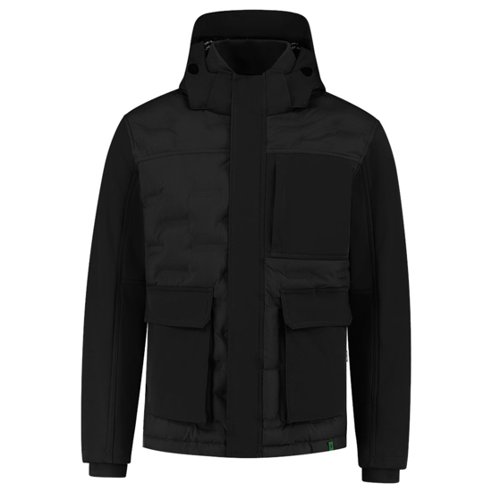 Afbeeldingen van PUFFER JACK REWEAR BLACK XXL