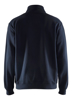 Afbeeldingen van SWEATSHIRT MET HALVE RITS DONKER MARINEBLAUW L 358711698600L