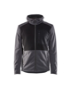 Afbeeldingen van HOODIE MET HELE RITS ZWART MELEE M 354025339991M