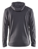 Afbeeldingen van HOODIE MET HELE RITS ZWART MELEE M 354025339991M