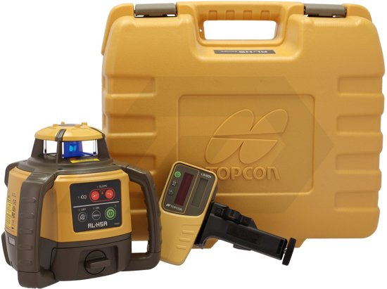 Afbeeldingen van TOPCON RL-H5A ROTERENDE LASER + LS-80X HANDONTVANGER