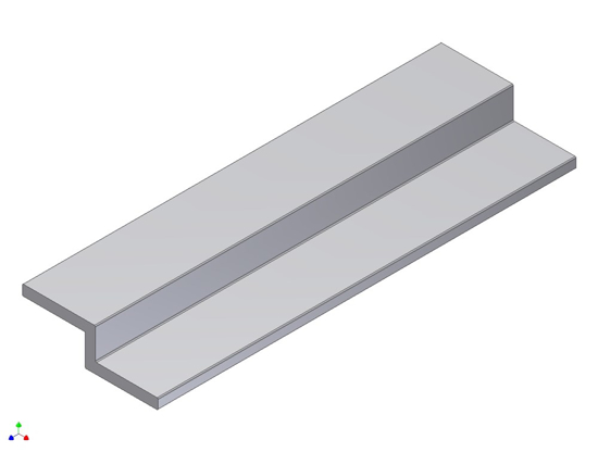 Afbeeldingen van Z-PROFIEL ALUMINIUM 14X8X14X2MM - 1MTR 