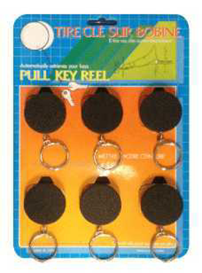 Afbeeldingen van SLEUTELHANGER PULL KEY REEL MIDDEL - KETTING