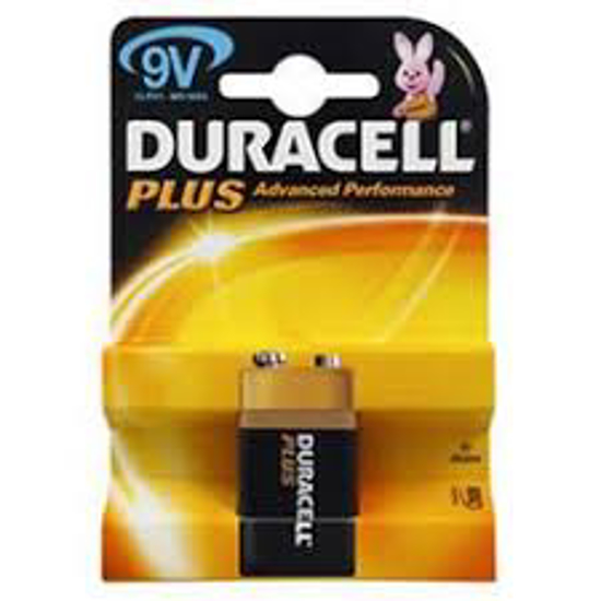 Afbeeldingen van DURACELL PLUS POWER 9V ALK. BATT E-BLOCK MN1604(1)