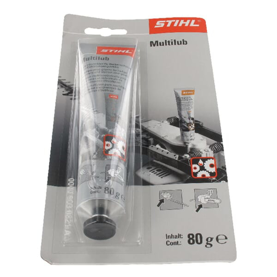 Afbeeldingen van STIHL MULTILUB - MULTIFUNCTIONEEL VET - 80 GRAM