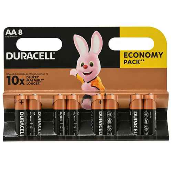 Afbeeldingen van DURACELL ACTIEPACK 8X AA OP BLISTER