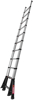 Afbeeldingen van TELESTEPS TELESCOOPLADDER PRIME LINE MET STABILIZER 11 SPORTEN 3,5M