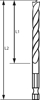 Afbeeldingen van BOSCH HOUTSPIRAALBOOR HSS MET CENTREERPUNT 6X63X106MM