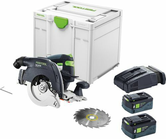 Afbeeldingen van FESTOOL ACCU-PENDELKAPZAAGMACHINE HKC 55 5,0 EBI-PLUS-SCA