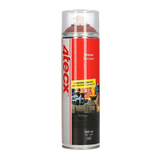 Afbeeldingen van PRIMER GRONDLAAG ROOD 500ML 4T