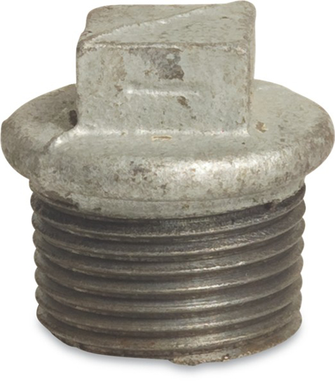 Afbeeldingen van MALLEABLE PLUG NR.290 GEGALVANISEERD 1"BUI