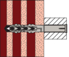 Afbeeldingen van KOZIJN-/CONSTRUCTIEPLUG SXR 10X120 T