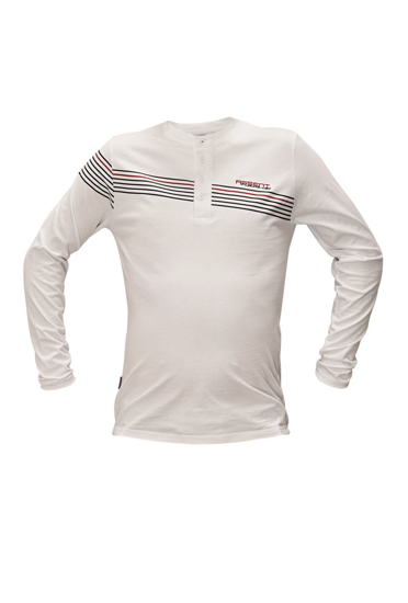 Afbeeldingen van SANDOWN T-SHIRT LONG SLEEVE-WIT-3XL