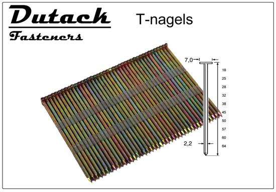 Afbeeldingen van T-NAGEL TN22 CNK 50MM DS 1MILLE