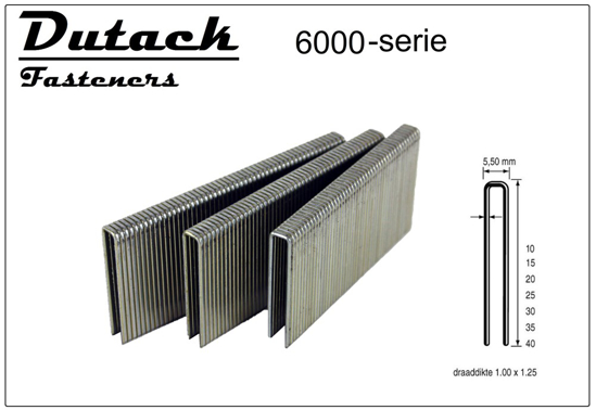 Afbeeldingen van DUTACK NIET 6000 CNK 15 MM DOOS 5,00 MIL