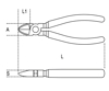 Afbeeldingen van BETA 1082BM ZIJKNIPTANG 2-COMPONENTEN 160MM