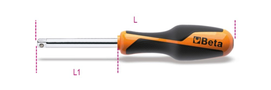 Afbeeldingen van BETA 900BG/30 STEEKHECHT 1/4"