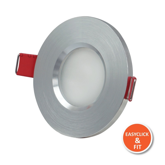 Afbeeldingen van ECF SPOT ROND 51MM VAST ALU IP65