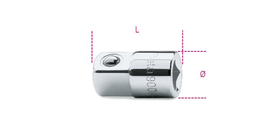 Afbeeldingen van BETA 900/16 VERLOOPDOP 1/4" NAAR 3/8"