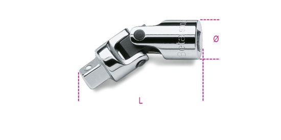 Afbeeldingen van BETA 910/25 CARDANGEWRICHT 1/4"