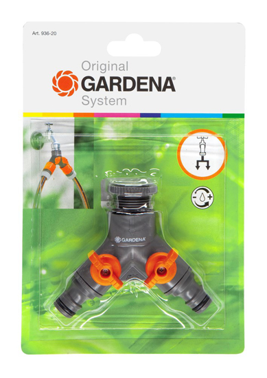 Afbeeldingen van GARDENA 2-WEGSTUK 1/2 INCH