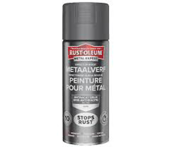 Afbeeldingen van RUST-OLEUM METAALVERF HOOGGLANS, ANTRACIETGRIJS RAL 7016, SPUITBUS 400ML