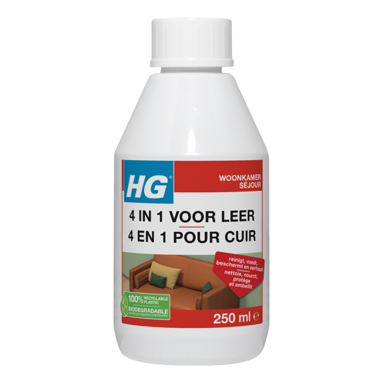 Afbeeldingen van HG 4 IN 1 VOOR LEER 250 ML