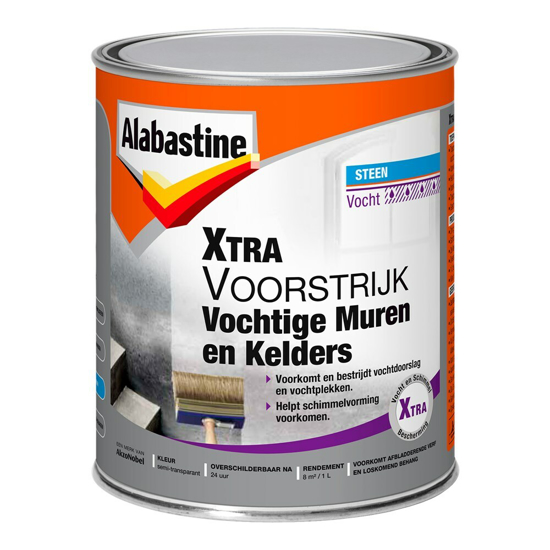 Afbeeldingen van ALAB. XTRA VOORSTRIJK 1 LTR VOCHTIGE KELD./MUREN