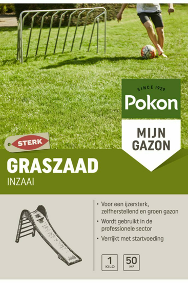 Afbeeldingen van POKON RPR GRASZAAD INZAAI 1KG