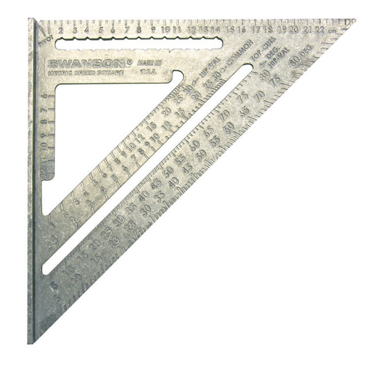 Afbeeldingen van METRIC SPEED SQUARE 25CM