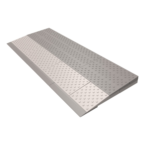 Afbeeldingen van SECUCARE MODULAIRE DREMPELHULP SET 2 840X330MM HOOGTE 25-30-35-40MM 