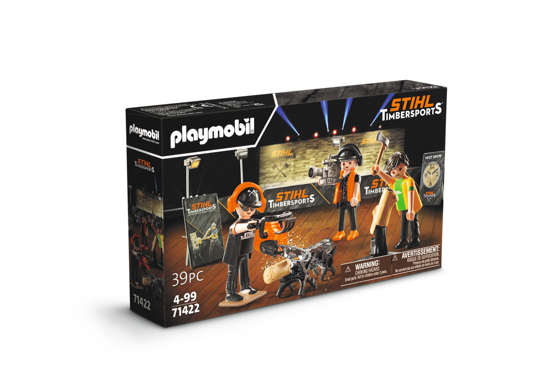 Afbeeldingen van STIHL PLAYMOBIL-SET TIMBERSPORTS EDITION