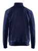 Afbeeldingen van SWEATSHIRT MET HALVE RITS MARINEBLAUW L 336911588900L