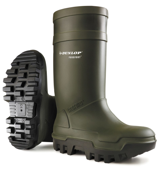 Afbeeldingen van DUNLOP WERKLAARS PUROFORT C662933 THERMO+ FULL SAFETY S5 GROEN MAAT 44/45