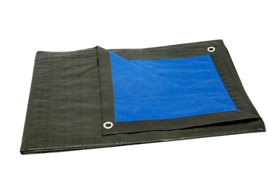 Afbeeldingen van DEKKLEED BLAUW-GROEN 2 X 3M 150 GRAM 4T