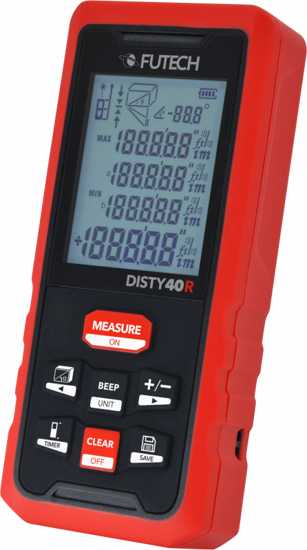 Afbeeldingen van FUTECH AFSTANDSMETER DISTY 40 ROOD